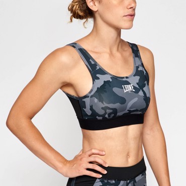 Leone camo Sports Bra - grey
